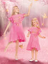 PELICAN Платье 130773 GWDT3109/1 Розовый