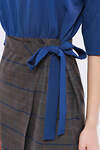VISERDI Платье 140561 9016-скл 4101150 Синий/серый