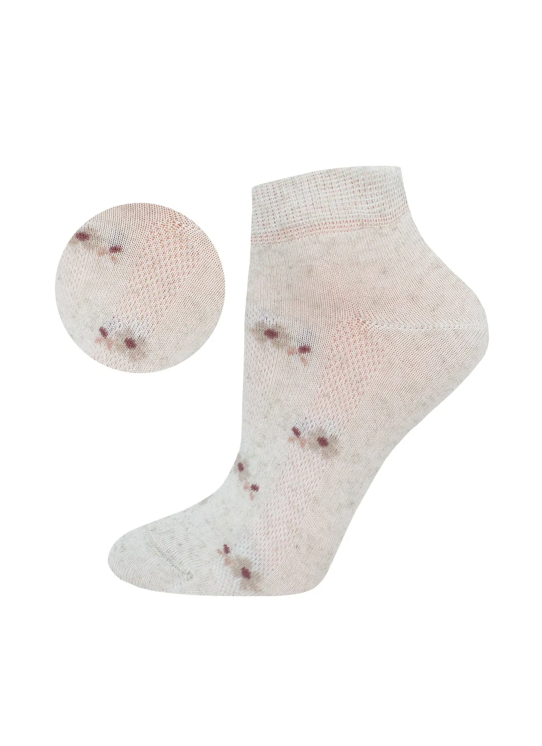 СКИДКИ -15% до 16.03.БРЕСТСКИЕ Носки 1618 LINEN (укороченные)