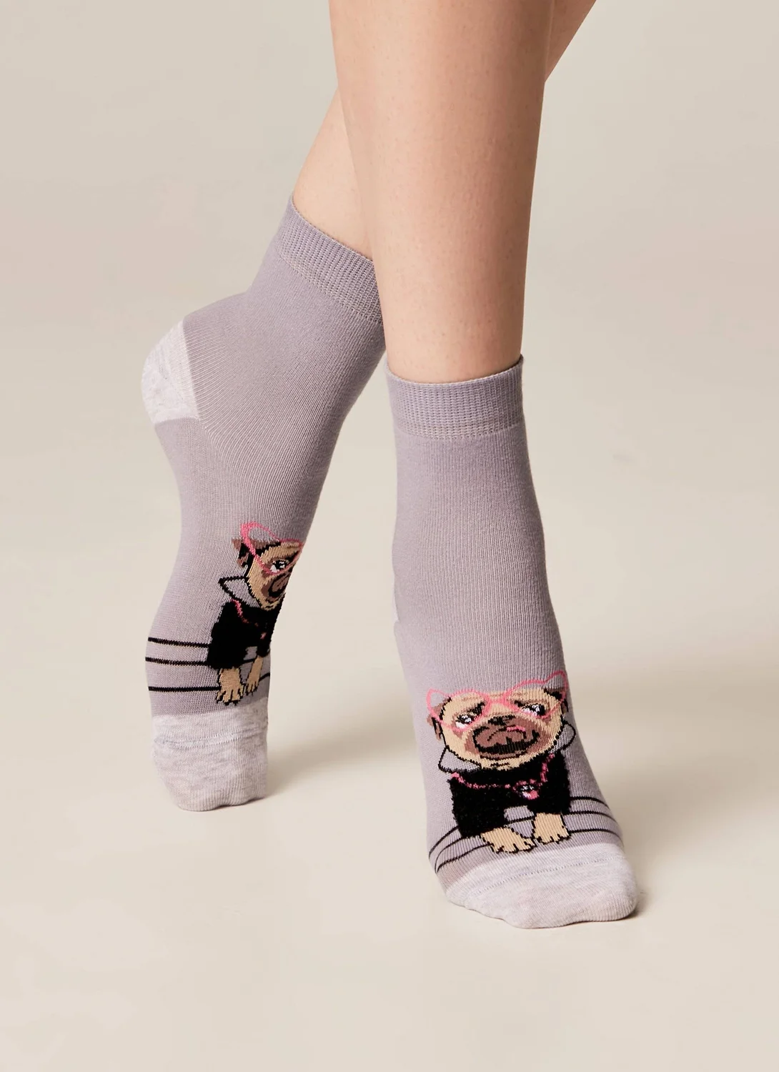 СКИДКИ -15% до 16.03.БРЕСТСКИЕ Носки 1133 CLASSIC (с пушистым рисунком)