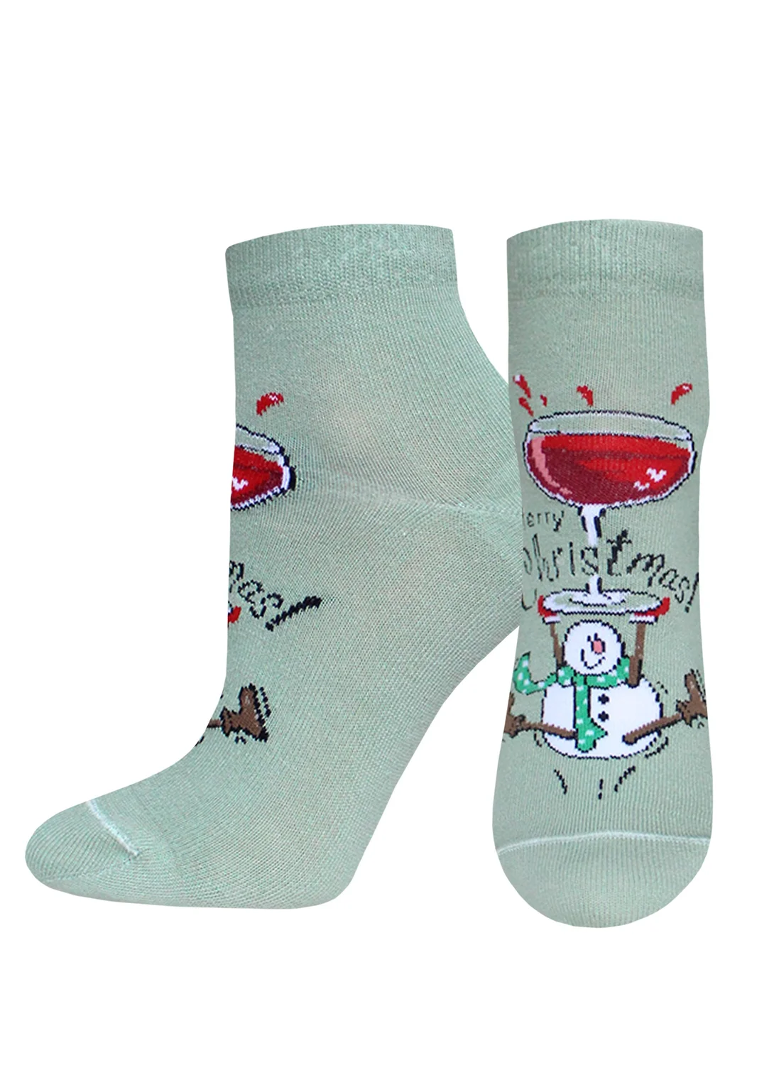 СКИДКИ -15% до 16.03.БРЕСТСКИЕ Носки 1145 NEW YEAR (укороченные)