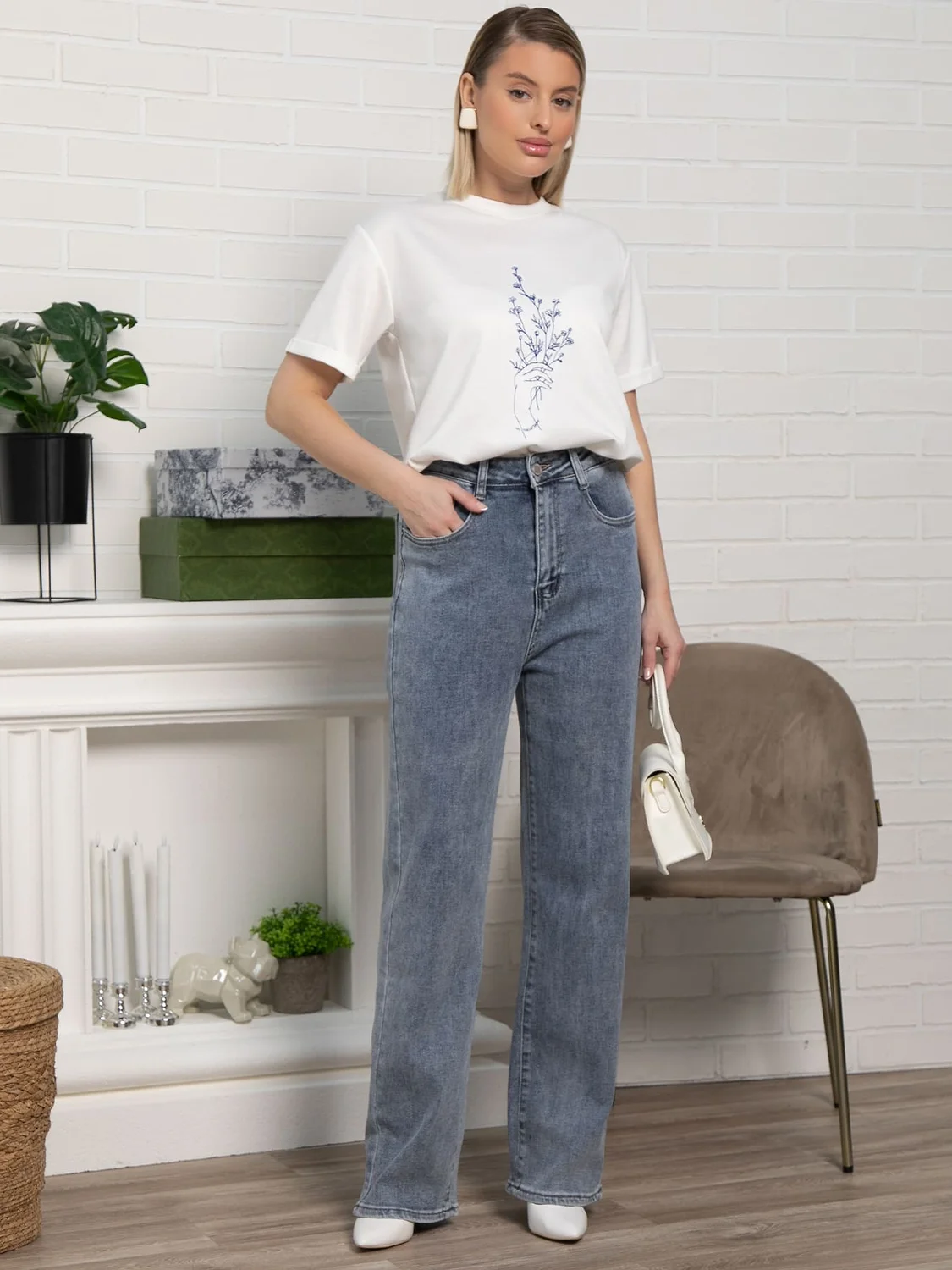 LT Collection Джинсы Б15434-12М