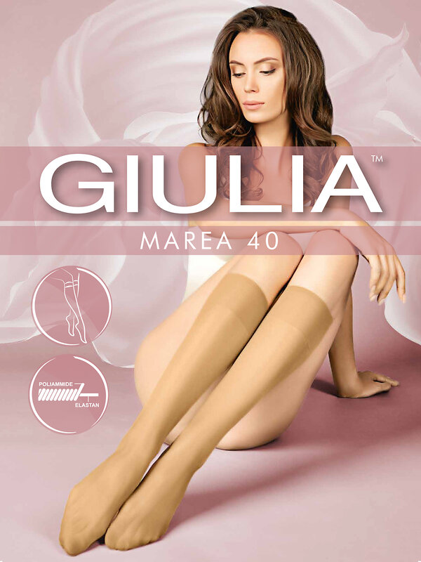 Giulia Гольфы 393974 MAREA 40 lycra (2 п.) naturale