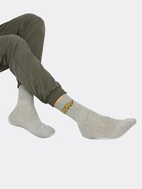 MARK FORMELLE Мужские носки 228959 107K-1871 серый меланж
