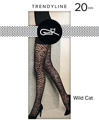 Gatta Колготки 236082 WILD CAT 03 nero/leopard gtt
