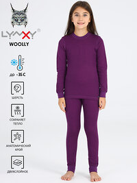 Lynxy Термобелье 255988 2ДНК373065 фиолетовый