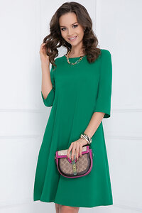 Bellovera Платье 268557 4П3476 зеленый