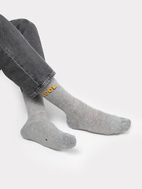 MARK FORMELLE Мужские носки 270298 107K-1914 серый меланж