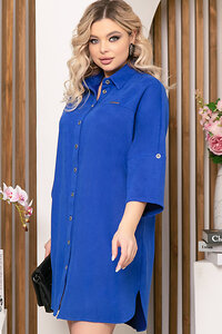 LT Collection Платье 280347 П5226 ярко-синий