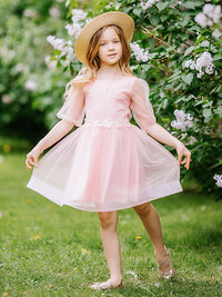 BATIK Платье 290642 015 п22 пыльно-розовый