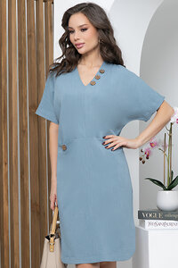 LT Collection Платье 293641 П5521 голубой