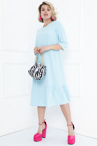Bellovera Платье 297024 4П5181 голубой