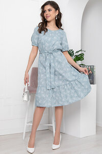 LT Collection Платье 301510 П5983 серо-голубой