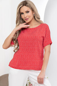 LT Collection Блуза 301686 Б6033 красный