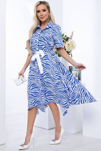 LT Collection Платье 303459 П6084 синий