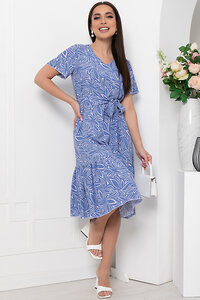 LT Collection Платье 304879 П5976 синий