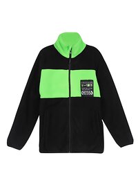 PLAYTODAY Куртка 309535 32311042 черный,светло-зеленый