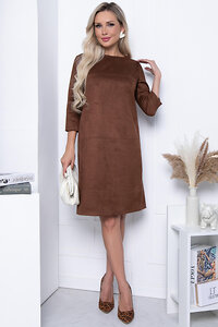 LT Collection Платье 310959 П7246 шоколадный