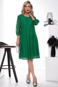 LT Collection Платье 323369 П7668 яркая зелень