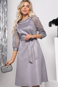LT Collection Платье 326727 П7810 серый