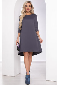 LT Collection Платье 387310 П8447 темно-серый