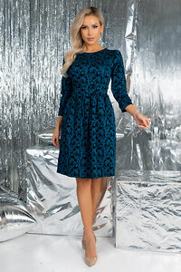 Open-style Платье 389394 6030 темно синий/черный