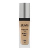ARAVIA Professional Тональный крем для увлажнения и естественного сияния кожи PERFECT TONE, 30 мл - 03 foundation perfect 398649 L016 