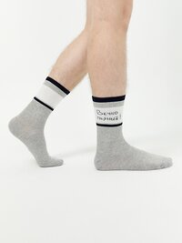 MARK FORMELLE Мужские носки 404835 107K-2490 серый меланж