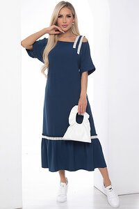 LT Collection Платье 409797 П8808 синий