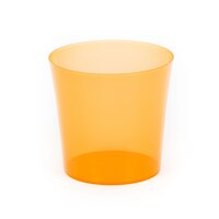 Полесье Кашпо №2 для цветов, 1,3 литра (прозрачно-оранжевое) 417004 75406 