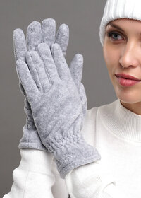 CLEVER Перчатки 84108 191518лн серый/св.серый
