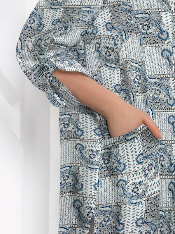 VISAVIS Платье-рубашка 177216 L000102 Синий