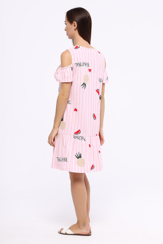 TEXCOM Платье 194615 1503-1892 Розовый