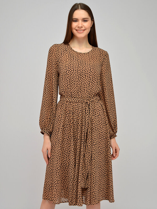 VISERDI Платье 195812 10201-кор 4411250 коричневый