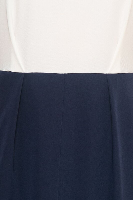 LT Collection Платье 259234 П4059 белый / синий