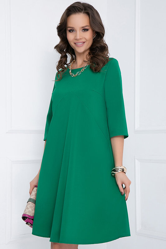 Bellovera Платье 268557 4П3476 зеленый