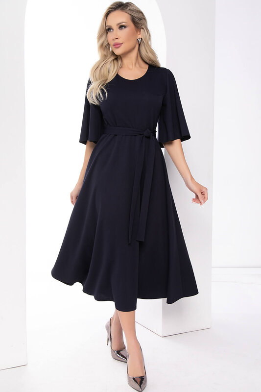 LT Collection Платье 334773 П8008 темно-синий