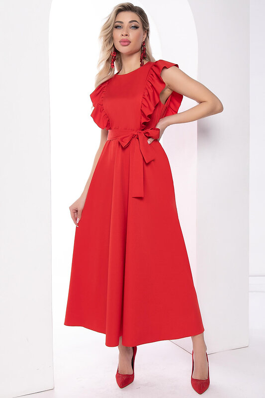 LT Collection Платье 335509 П8004 красный