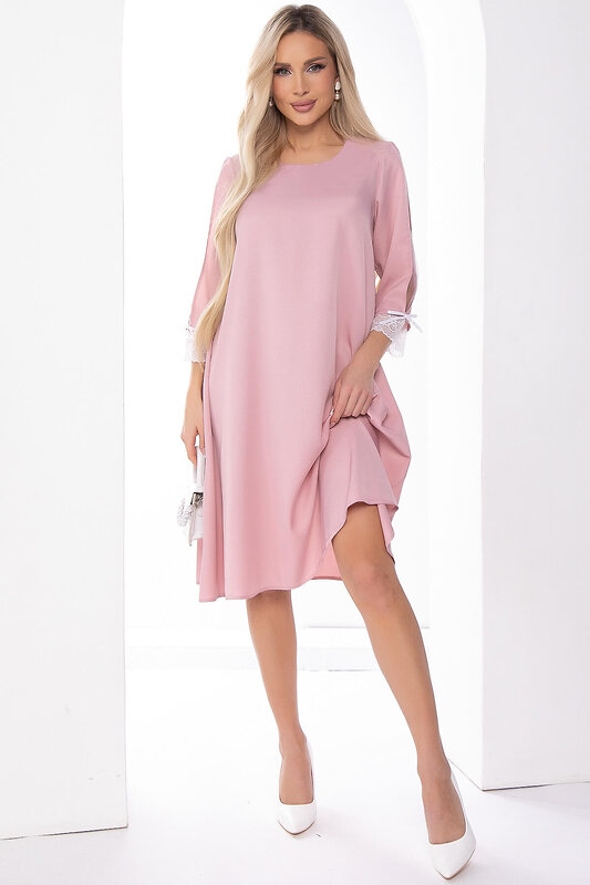 LT Collection Платье 338772 П8081 пудрово-розовый