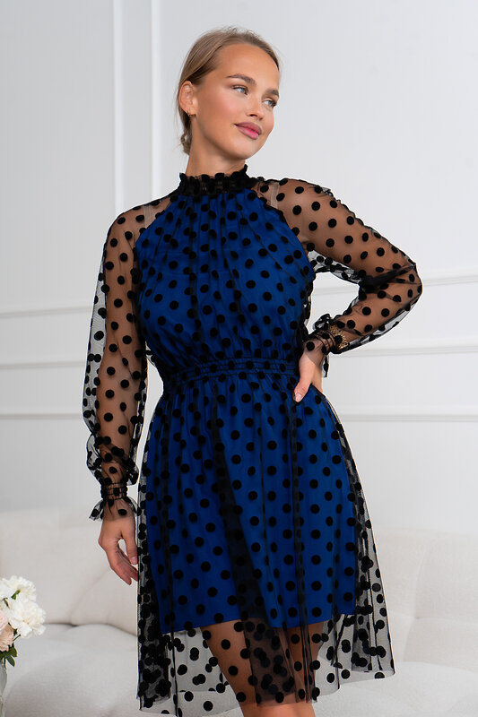 Open-style Платье 389579 5939 синий/черный