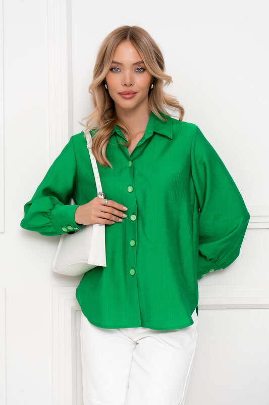 Open-style Рубашка 389808 5716 зеленый