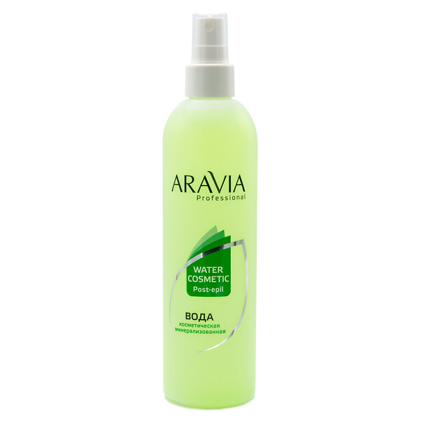 ARAVIA Professional Вода косметическая минерализованная с мятой и витаминами, 300 мл./16 406078 1023 