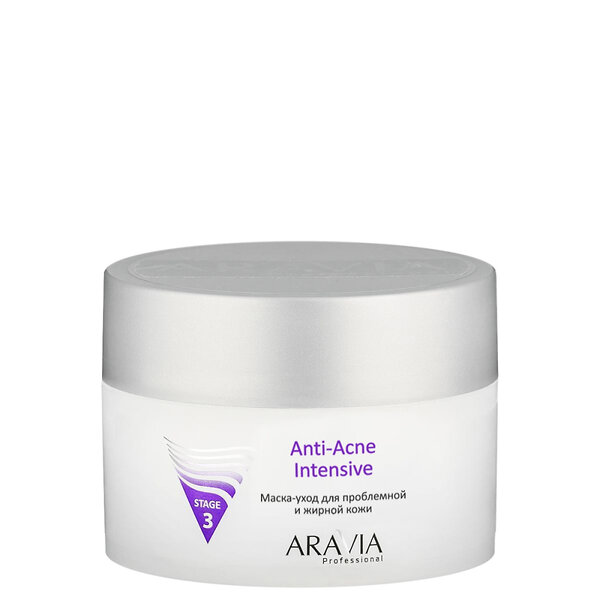 ARAVIA Professional Маска-уход для проблемной и жирной кожи Anti-Acne Intensive , 150 мл/12 406138 6012 