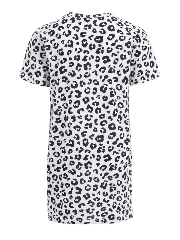 Апрель Платье 412646 1ДПК4410001н черный леопард на белом