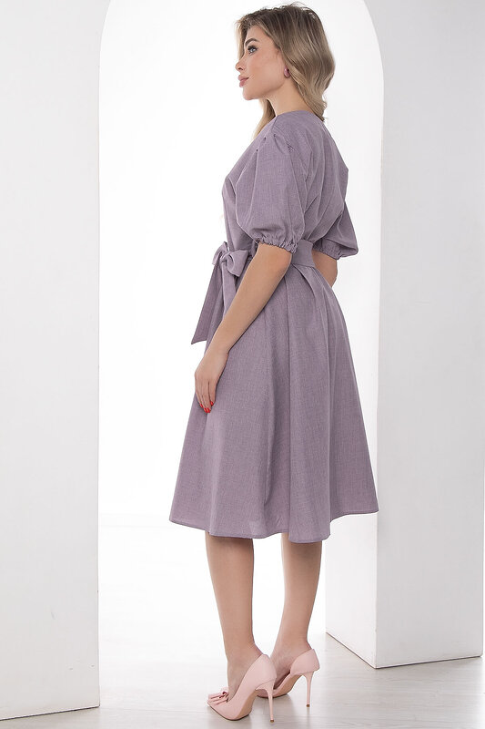 LT Collection Платье 413321 П8525 серо-лиловый
