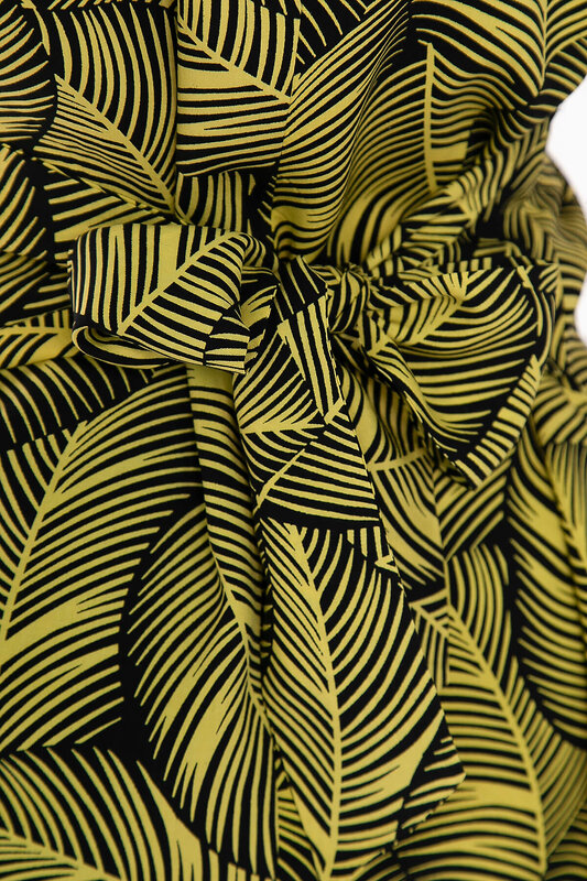 LT Collection Блуза 413711 Б10008 жёлтый, чёрный