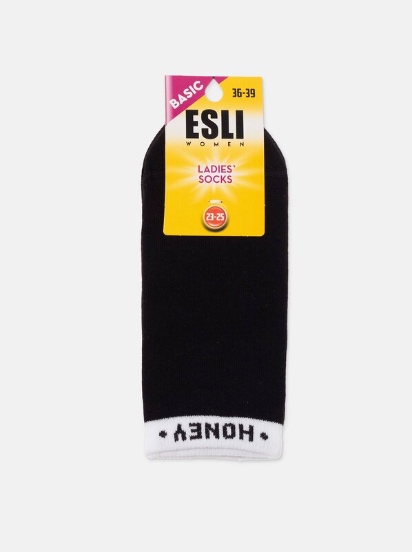 ESLI Носки 415173 BASIC (короткие) черный