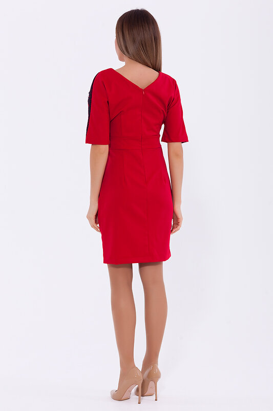 OleGra Платье 69863 19623 Красный