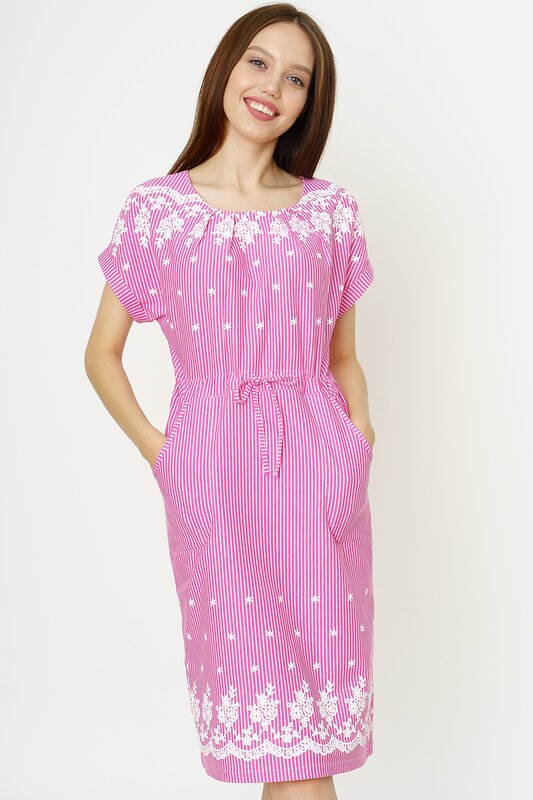 Binita Платье 74199 120-1 бело-розовый