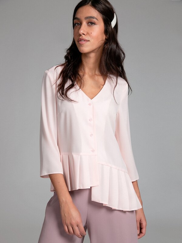 Emka Fashion Блузка 93915 B2539/laima бледно-розовый